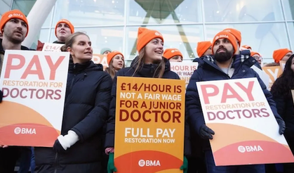 Junior doctors started strike action in their dispute over pay