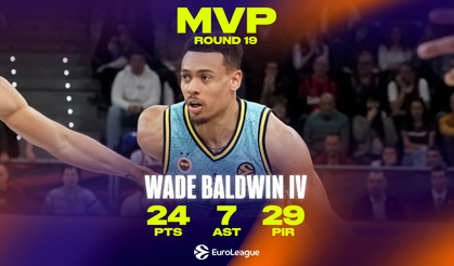 Baldwin Leads Fenerbahce, Claims Eighth EuroLeague MVP