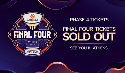EuroLeague Final Four 2026 Tickets Sold Out