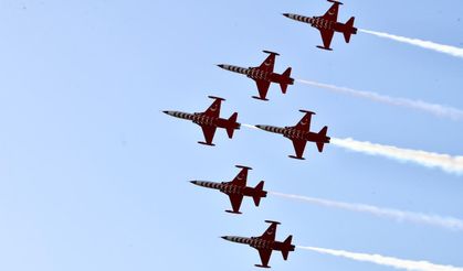 Turkish Stars Paint the Skies Red and White Over Fethiye
