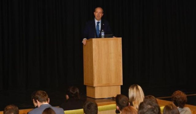 Tatar delivered a speech at Oxford University titled The Future of Cyprus