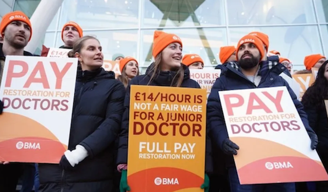 Junior doctors started strike action in their dispute over pay