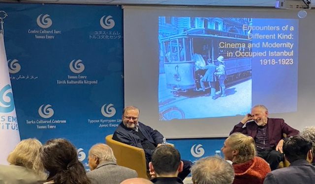 Presentation of a fascinating talk on Cinema and Modernity in Occupied Istanbul