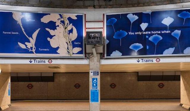 British artist Gregory launches new artwork at Heathrow Terminal 4 Underground station