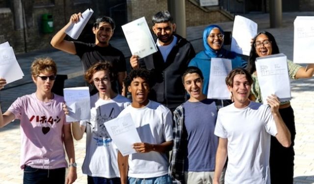 Islington students celebrate achievements in their A Level