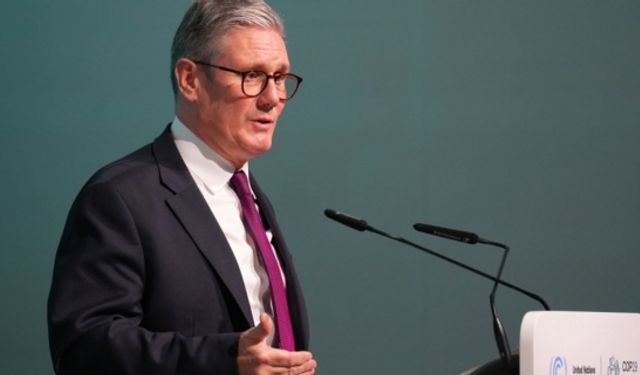 British premier pledges 81% emissions cut by 2035 at UN climate conference