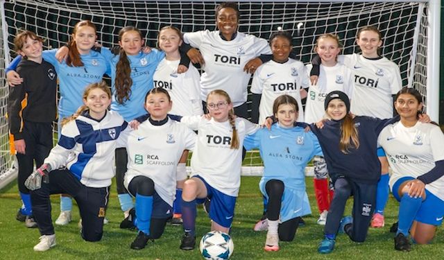 Footballers are celebrating after Enfield Council officially opened a pitch 