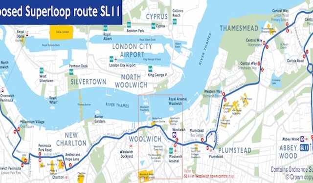 Plans revealed for the next proposed Superloop express bus route in the Thamesmead