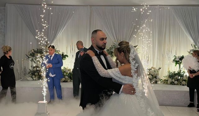 Ceyda and Rezvan Tie the Knot in a Glamorous London Wedding