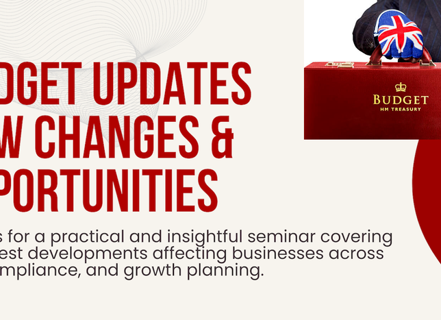 London Seminar to Explore UK Budget Updates