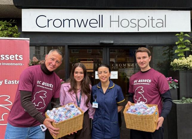 EC Assets shares Easter kindness with hospital patients