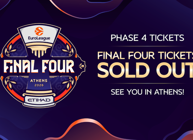 European basketball’s premier event EuroLeague Final Four sold out