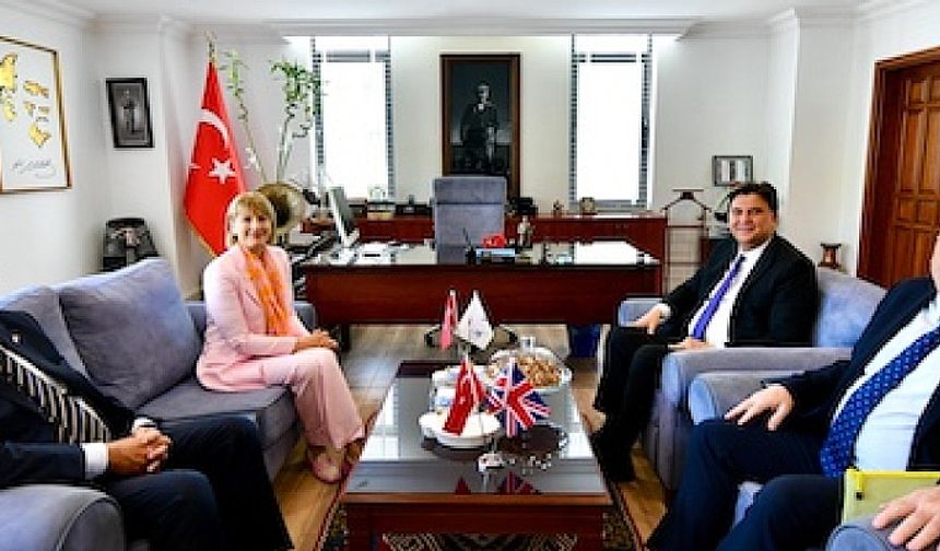 UK AMBASSADOR TO TURKEY VISITS FETHIYE