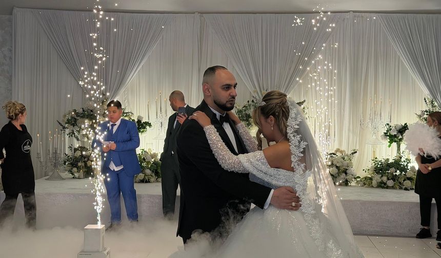 Ceyda and Rezvan Tie the Knot in a Glamorous London Wedding