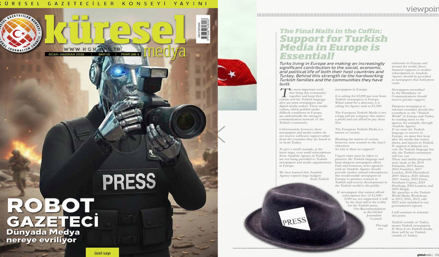 GJC’s official publication, Global Media Magazine, published its 13th issue