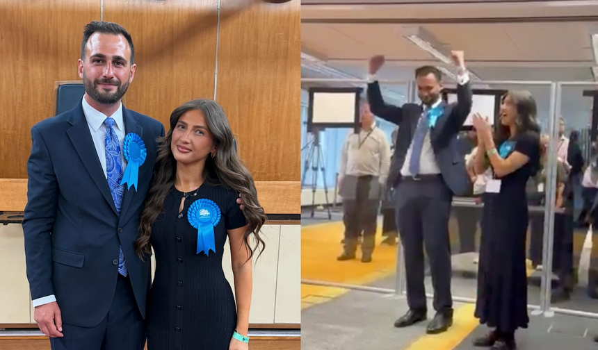 Alessandro Georgiou and Alara Ayyildiz elected as Enfield Council councillors