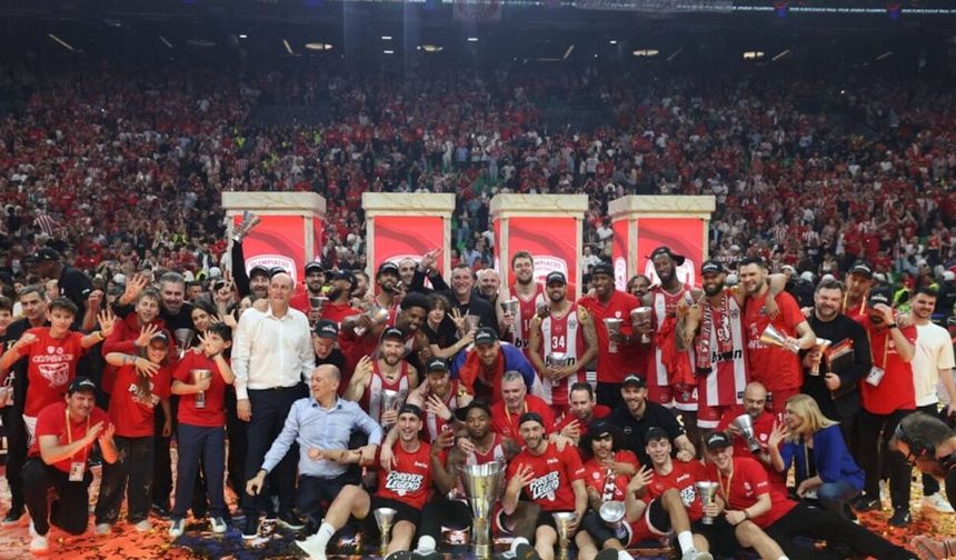 Olympiacos win 2026 EuroLeague title in Athens