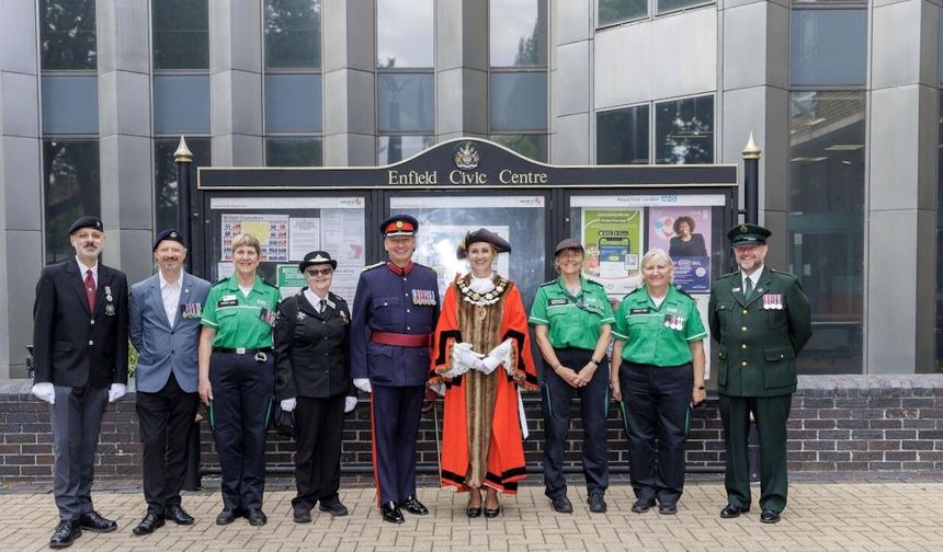 Enfield honours Armed Forces community with parade