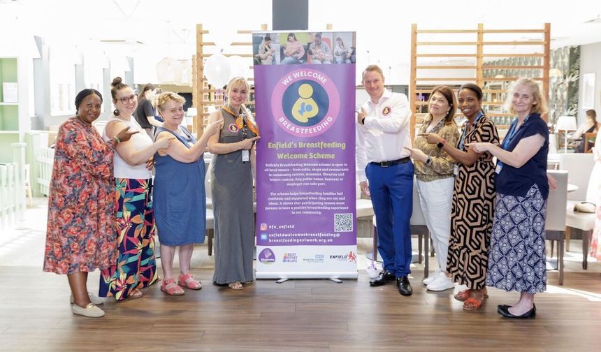 Enfield Businesses Back Breastfeeding Mums