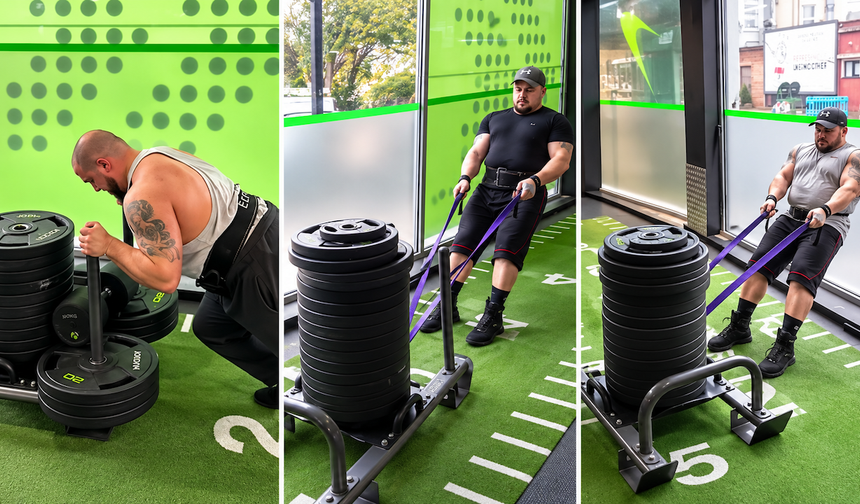 Mehmet Musa Targets Gruelling 400kg Sled Challenge